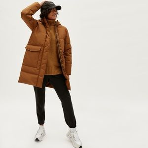 Everlane ReNew Long Puffer Coat